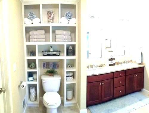 over toilet shelving small design ideas