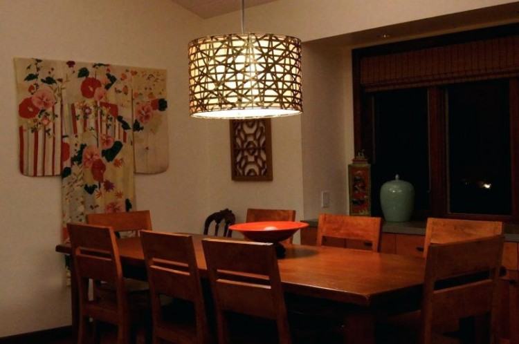 Dining room lighting should be both beautiful and functional