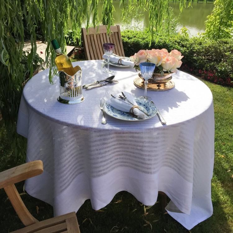 outdoor table cloth using a bed sheet as a outdoor table tablecloth outdoor  living outdoor oilcloth