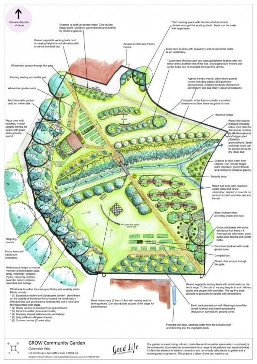 The group envisions the garden as a place in which the surrounding  community can come together to learn, share resources, work together, grow  together,