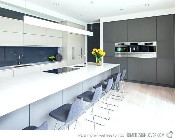 The kitchen is a dream with the  grey and