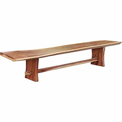 Home Trends &Design London LoftLive Edge Acacia Bench