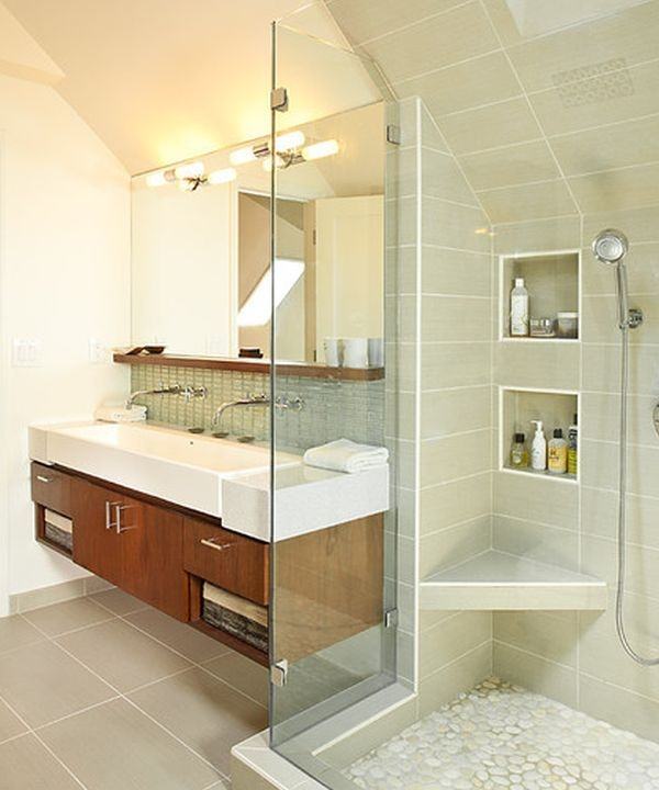 floating bathroom