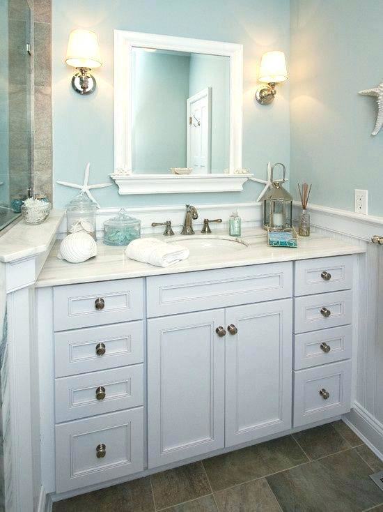 Back To Small  Beach House Bathroom Design Ideas