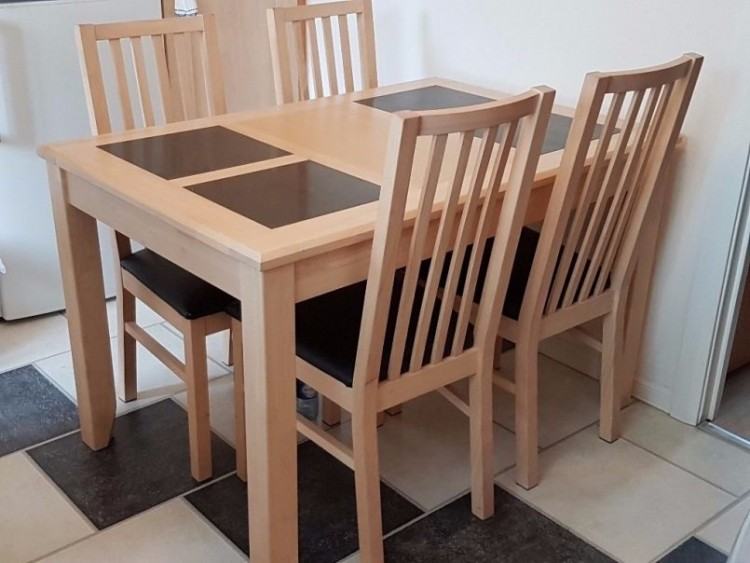 assembled dining room chairs