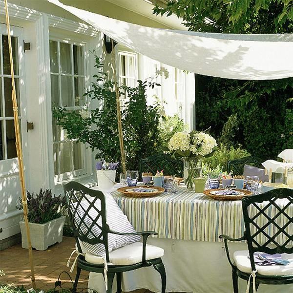 Lithuanian Linen Tablecloth, Block Stripe