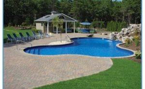 | Awesome Inground Pool Designs |  Backyard, Pool landscaping, Pool designs