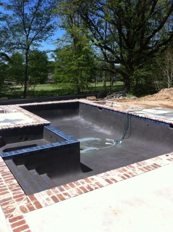 L Shaped Pool With Two Automatic Covers Beach Style Pool throughout L  Shaped Swimming Pool Designs