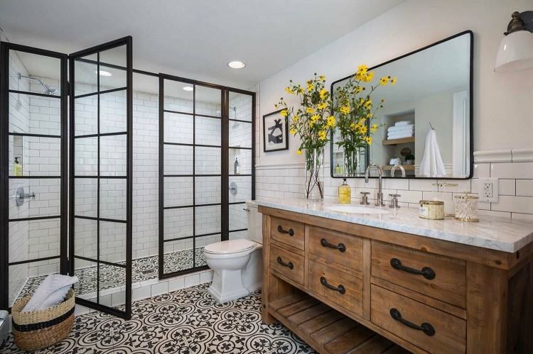 The 25 Best Black White Bathrooms Ideas On Pinterest Classic inside  Black And White Bathroom Ideas