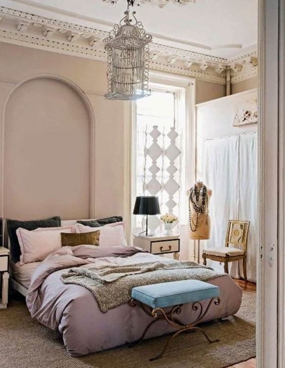 stirring cute and  cozy female bedroom design ideas