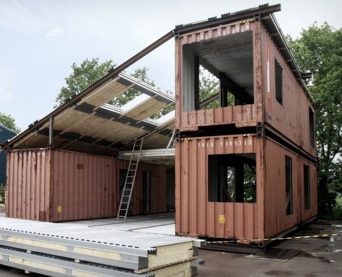 prefab storage container house china design