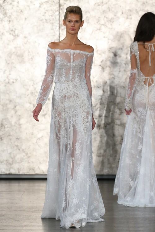 Pre 2018 summer collection #weddingdress #nicolashelalofficial; USA bridal  style; Fashion TV