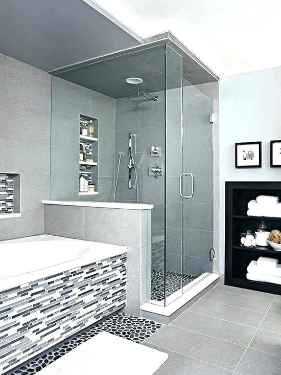 Image of: Modern Black And White Bathrooms