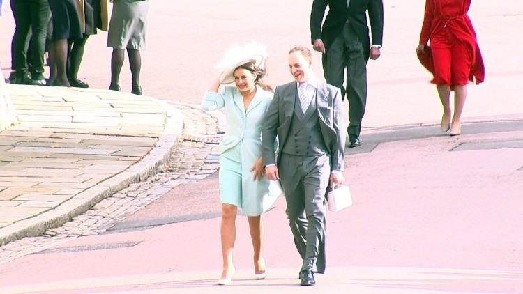 Pippa and James Matthews with James Middleton