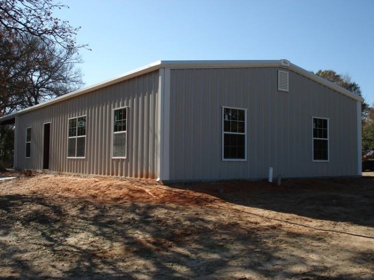 With over 30 years in the metal building construction industry building  Jacksonville metal homes, we can design and build a home faster and cheaper  than