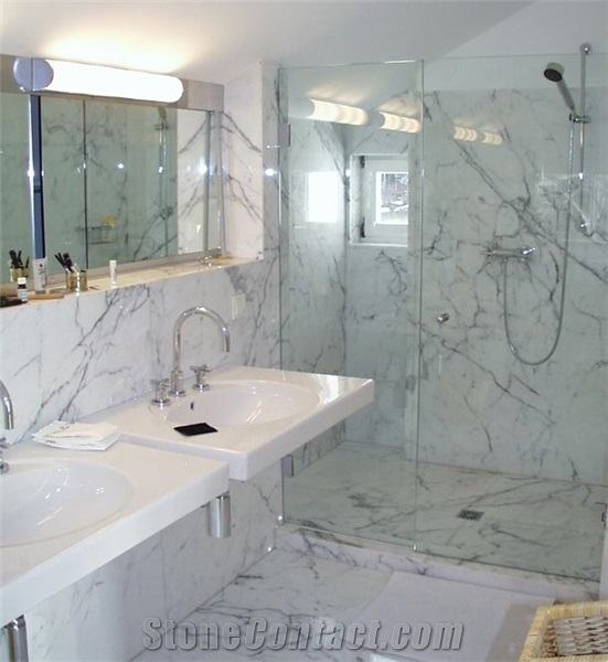 Marble Bathroom  Best Bathrooms Ideas On Tile Carrara Images