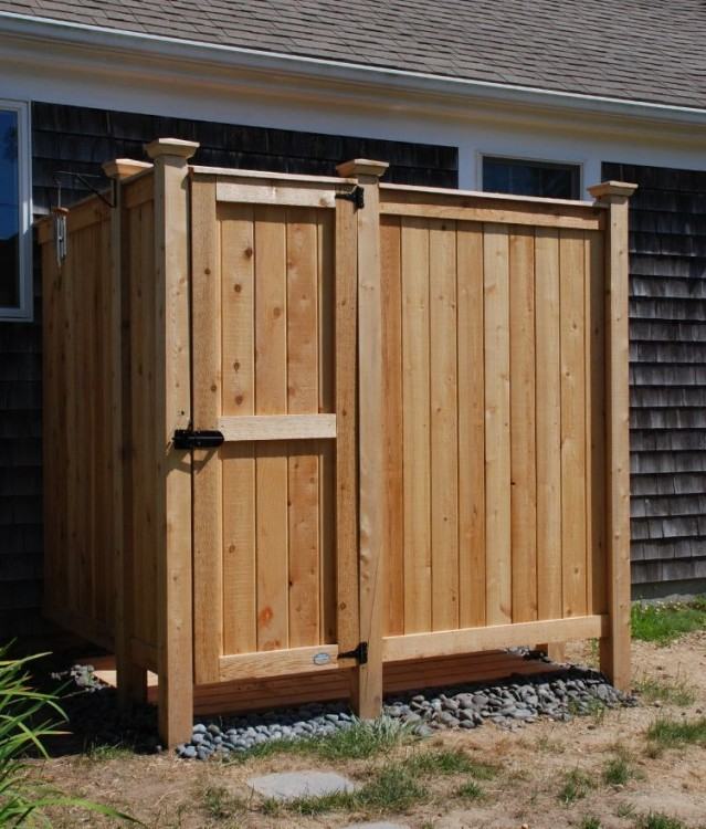 cape cod outdoor shower