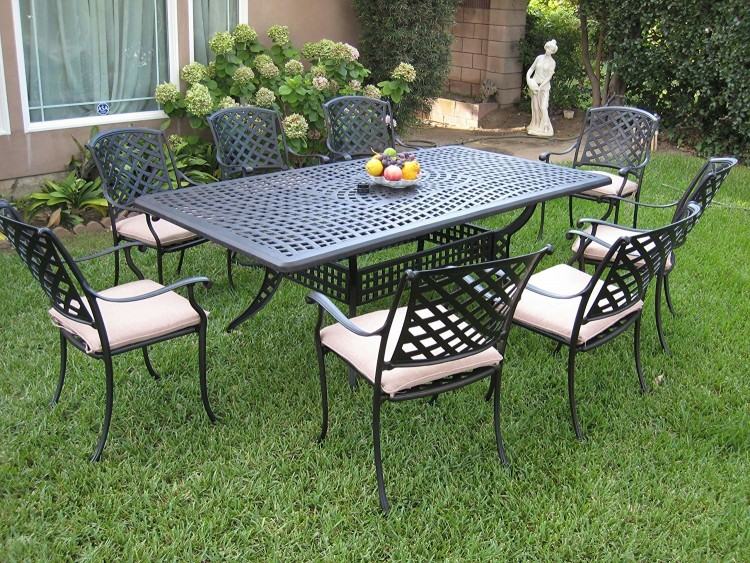 Cast Aluminum Patio Furniture Costco 9 Piece Square Patio Dining Set Big  Lots Patio Furniture Garden Furniture 9 Piece Patio Dining Set Cast Aluminum  Home