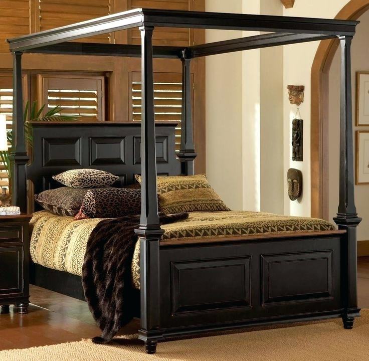 luxury canopy bed