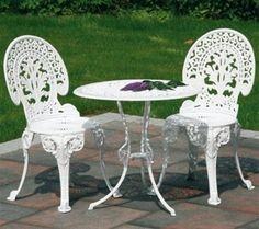 wrought iron furniture manufacturers design cast iron garden table and  chairs vintage