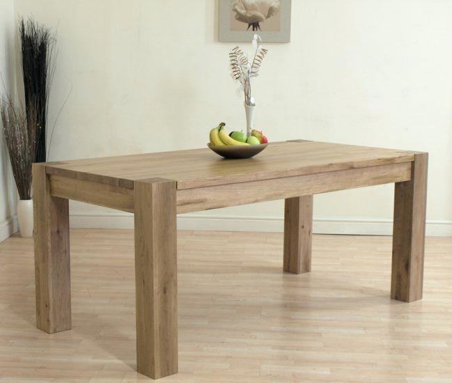 New dining table for