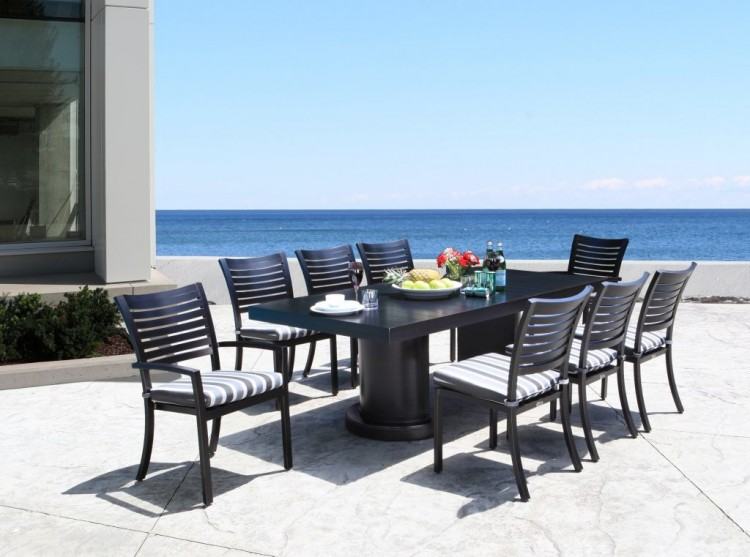 Stackable patio chairs are great for outdoor parties in the summer,  especially social gatherings with large numbers of people