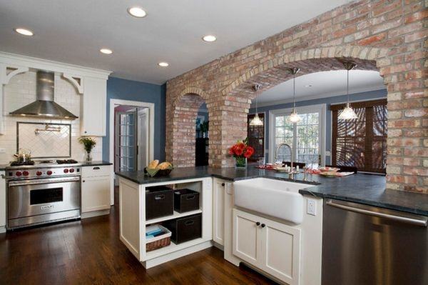 Beautiful arched mosaic tile backsplash with fleur de lis center piece and  Celeste and Wandering Vine accents in your choice of 16 different metal  finishes