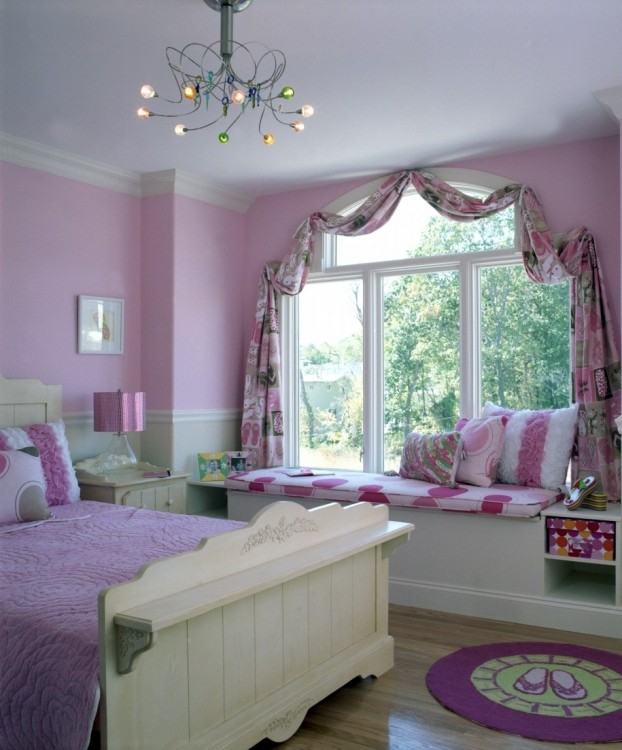 pink bedroom rug