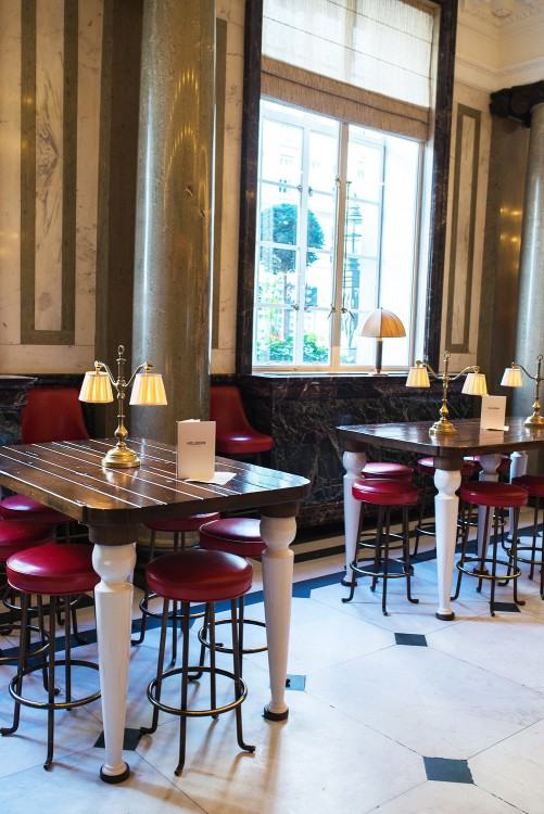 A grand brasserie, also inside the historical 1914 Belle Époque building  that is the Rosewood Hotel today, the Holborn Dining Room serves up  seasonal,