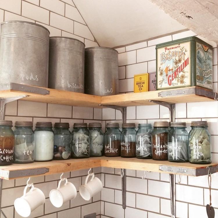 kitchen corner shelves