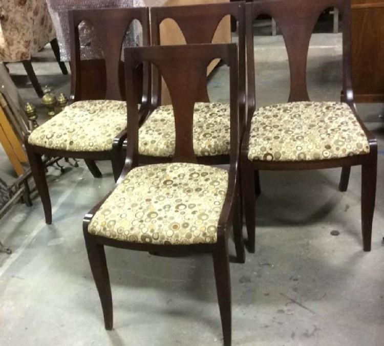 The Jacqueline Dining Chairs and Turner Center Table make for a beautiful  apartment sized dining room