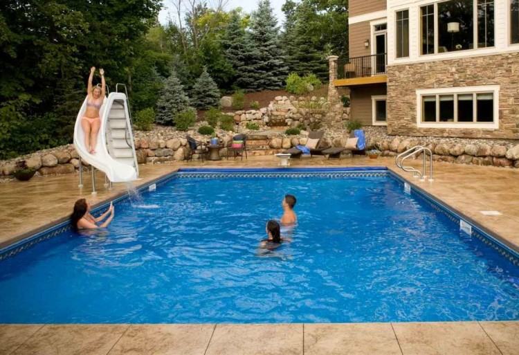 Medium Size of Small Home Swimming Pool Design Houses With Indoor Pools  Above Ground A Fiberglass