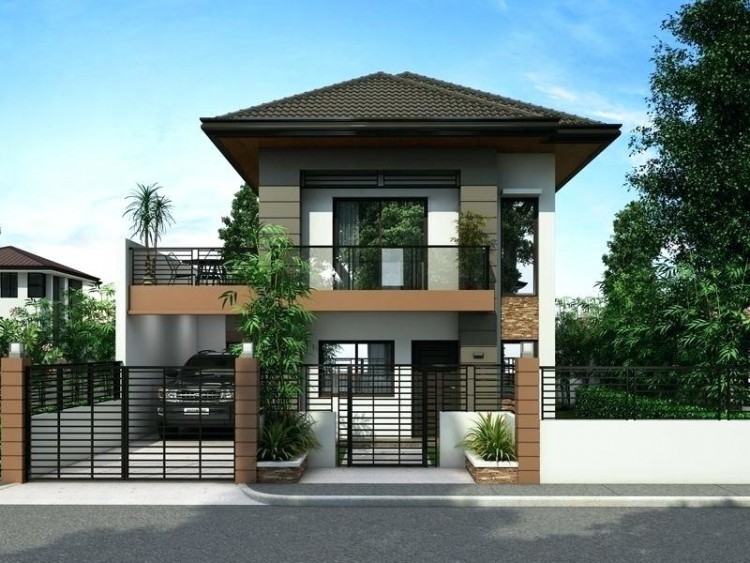 two storey house design philippines